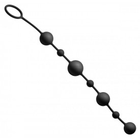 Анальная цепочка Linger Graduated Anal Beads - 35 см.